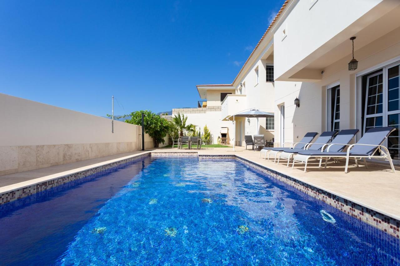 Tabaiba Luxus Chalet With Heatable Pool El Rosario  Bagian luar foto